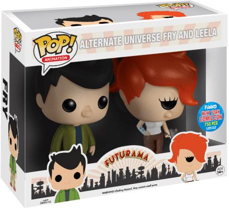 Alternative Universe Fry and Leela - 2 pack