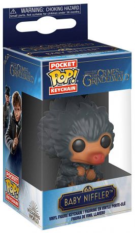 Baby Niffler - Charcoal - Keychain