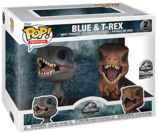 Blue & T-Rex - Pack