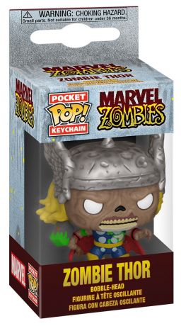 Zombie Thor - Pocket Keychain