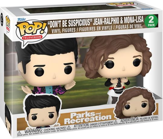 "Don't be Suspicious" Jean-Ralphio & Mona-Lisa - Pack