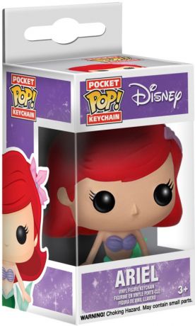Ariel - Pocket Keychain - Glitter