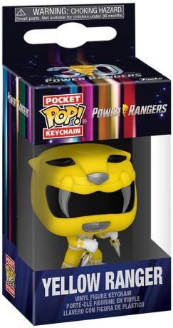 Yellow Ranger - Pocket Keychain
