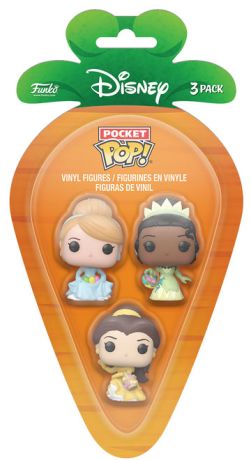 Tiana / Belle / Cinderella (Easter) - Pack Pocket
