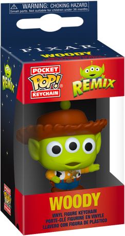 Alien (Woody) - Pocket Keychain
