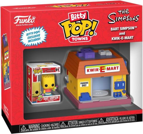 Bart Simpson and Kwik-E-Mart