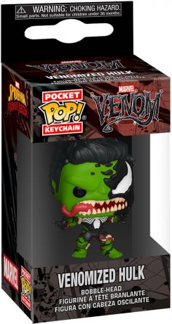 Venomized Hulk - Pocket Keychain