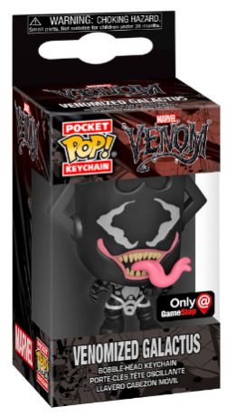 Venomized Galactus Metallic - Pocket Keychain