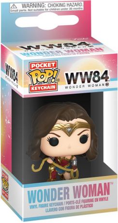 Wonder Woman with Lasso - Pocket Keychain