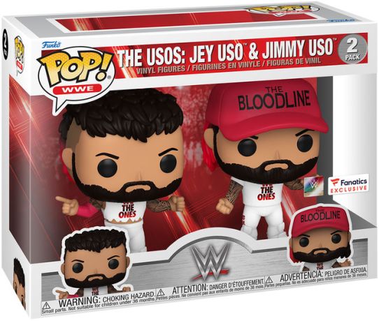The Usos : Jey Uso & Jimmy Uso - Pack