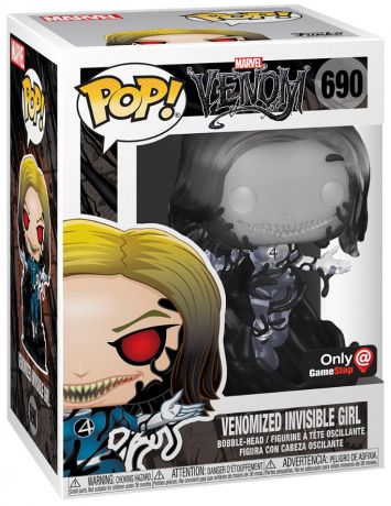Venomized Invisible Girl - Translucent