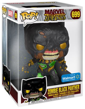 Zombie Black Panther 10 inch