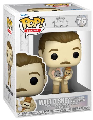 Walt Disney with Dumbo & Timothy