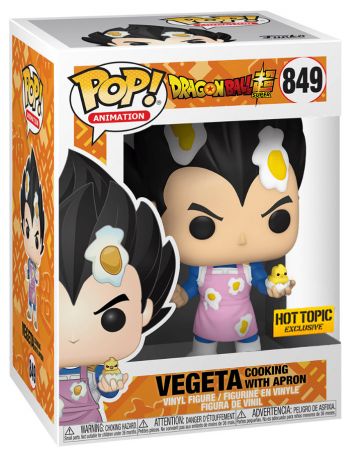 Vegeta Cooking With Apron
