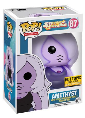 Amethyst - Purple - Glow in the dark