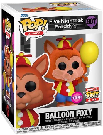 Balloon Foxy - Flocked