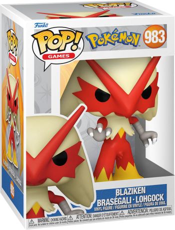 Blaziken - Braségali - Lohgock (EMEA)